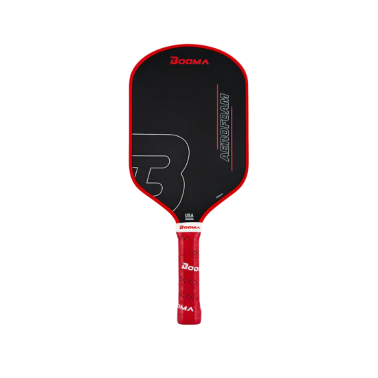 Image of a BOOMA Aerofoam pickleball paddle.